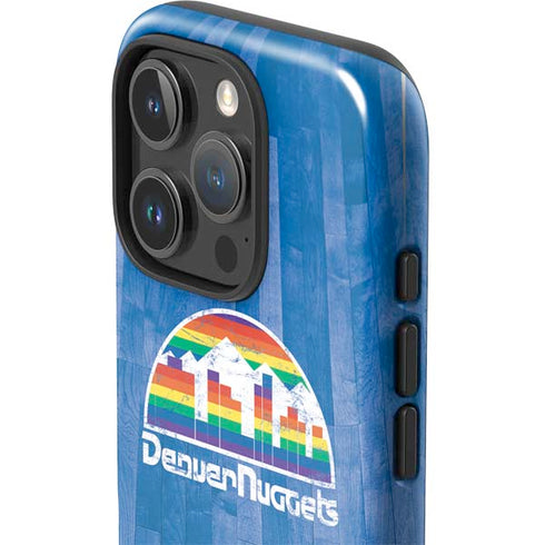NBA Denver Nuggets Hardwood Classics iPhone 16 Pro Impact Case